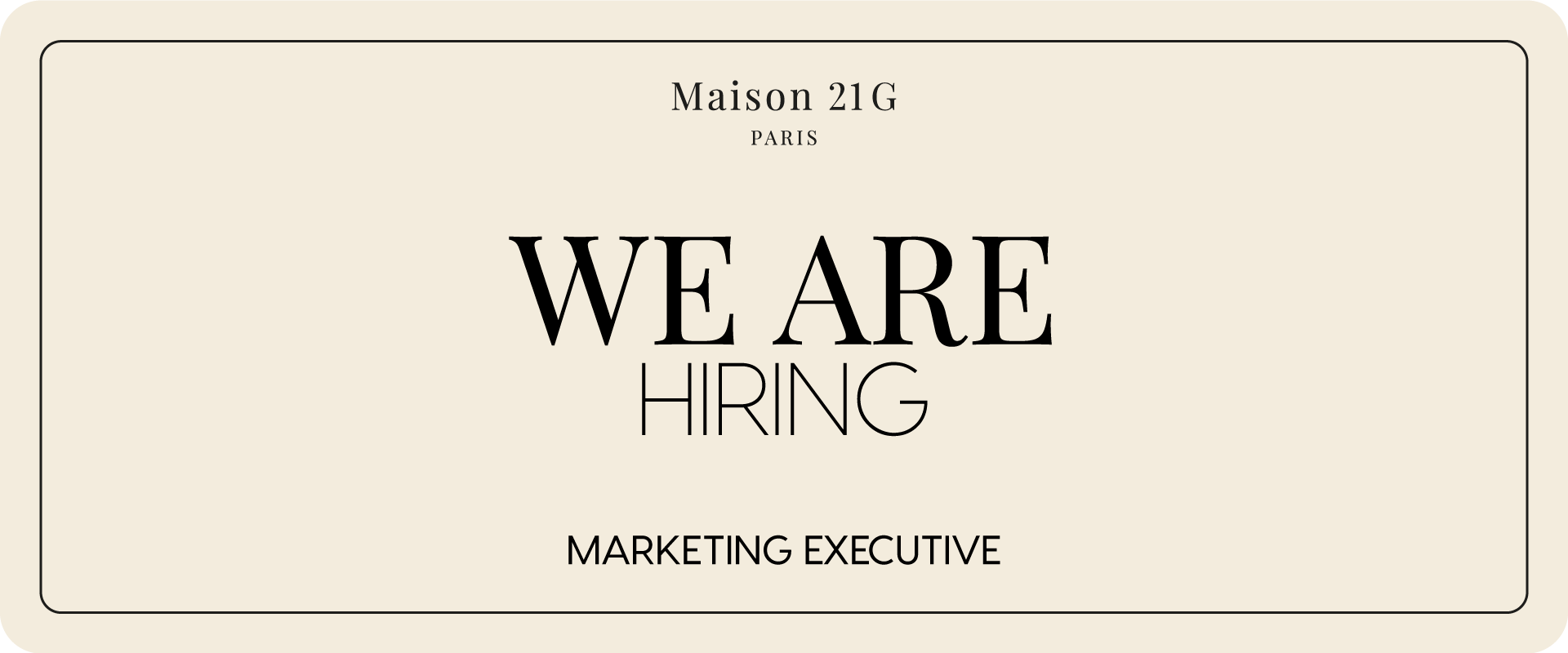 Job Title: Marketing Executive