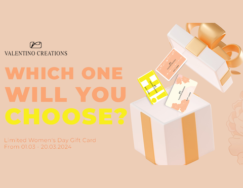LIMITED WOMEN'S DAY GIFT CARD - WHICH ONE WILL YOU CHOOSE?