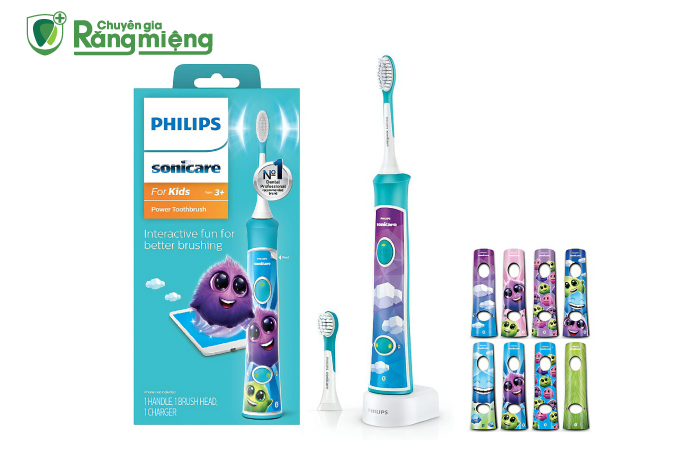 Bàn chải điện em bé Philips Sonicare For Kids