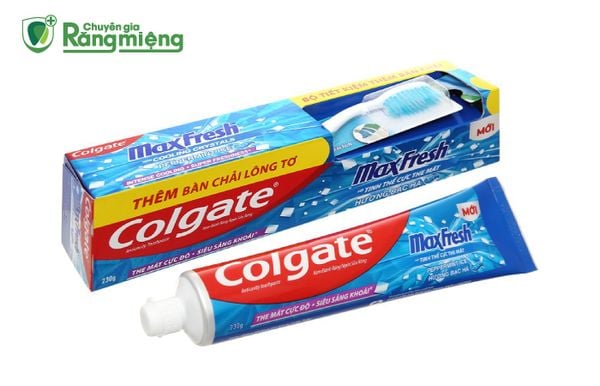 Kem đánh răng Colgate Maxfresh hương bạc hà