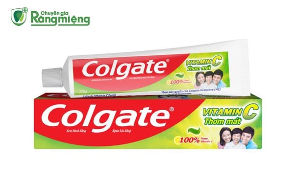 Kem đánh răng Colgate Vitamin C thơm mát