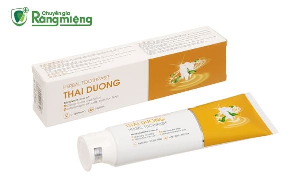 Kem đánh răng dược liệu Thái Dương