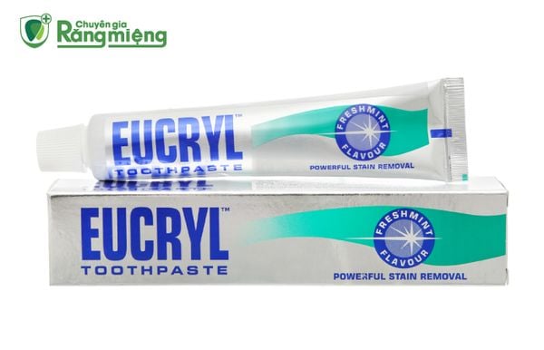 Kem đánh răng Eucryl dành cho răng sứ