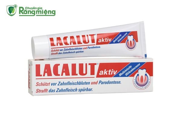 Kem đánh răng chống viêm lợi Lacalut Aktiv