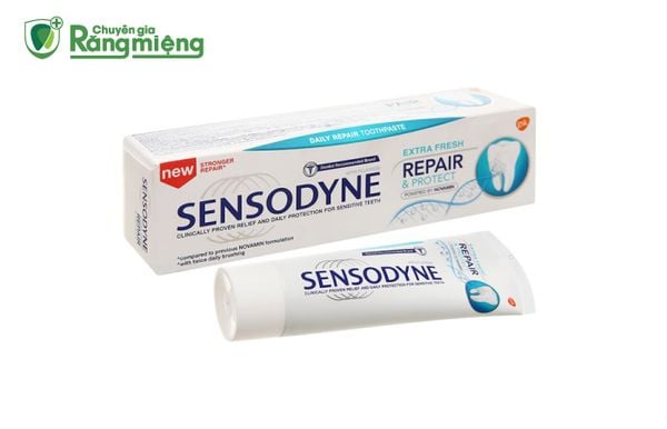 Kem đánh răng Sensodyne Repair & Protect Extra Fresh