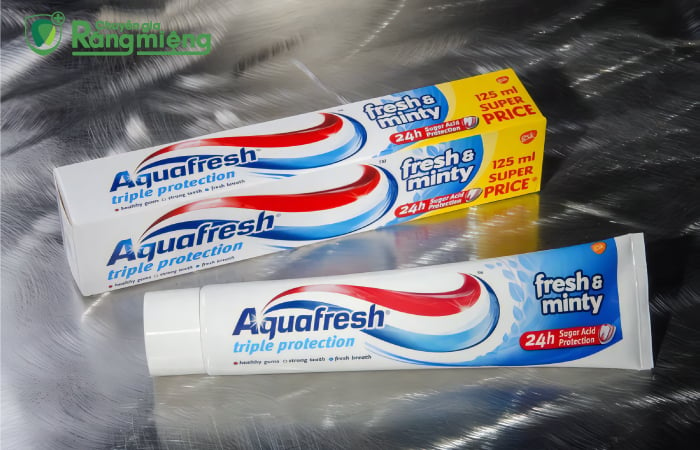 Kem tấn công răng số 1 toàn cầu - Aquafresh