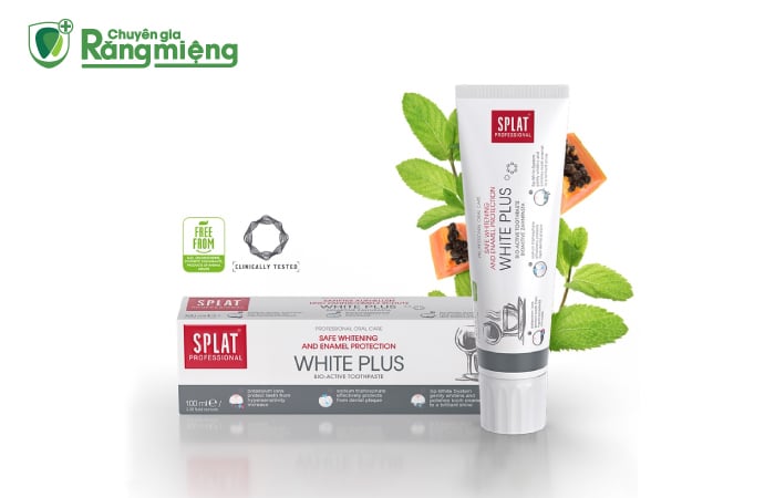 Kem đánh răng trắng răng tốt nhất White Plus Professional