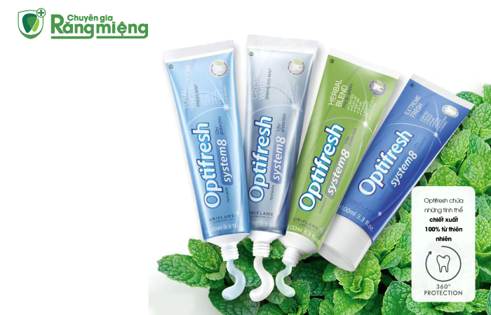 Kem đánh răng thơm miệng Optifresh Oriflame