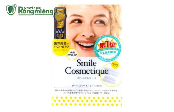 Miếng dán tẩy trắng răng Smile Cosmetique