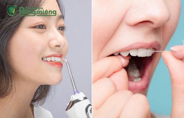 So sánh ưu, nhược điểm giữa máy tăm nước và chỉ nha khoa