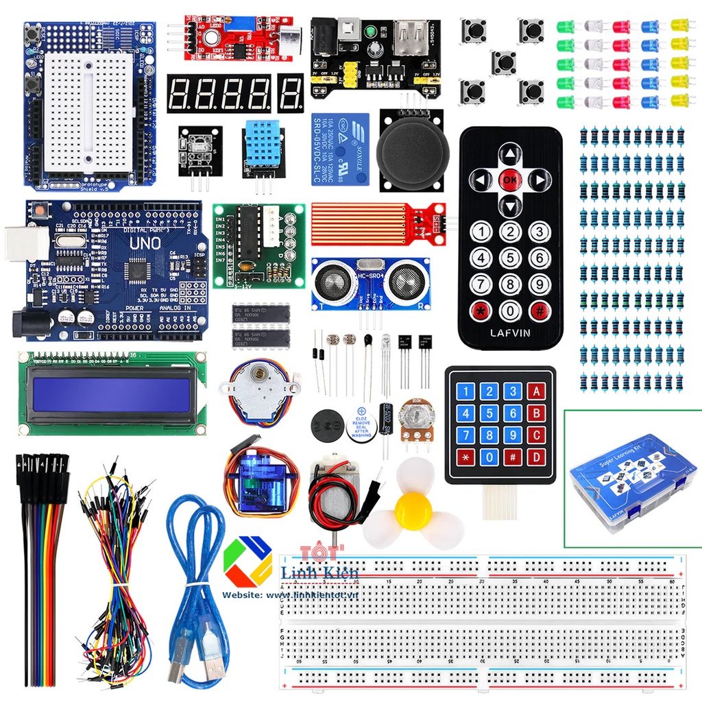 Tài liệu bộ Lập trình Arduino Super Kit