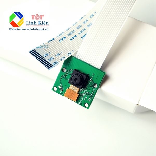 Module Camera Raspberry Pi CSI 5MP 1080P 15 Cm, Raspberry Pi 4/3B+/ 3B