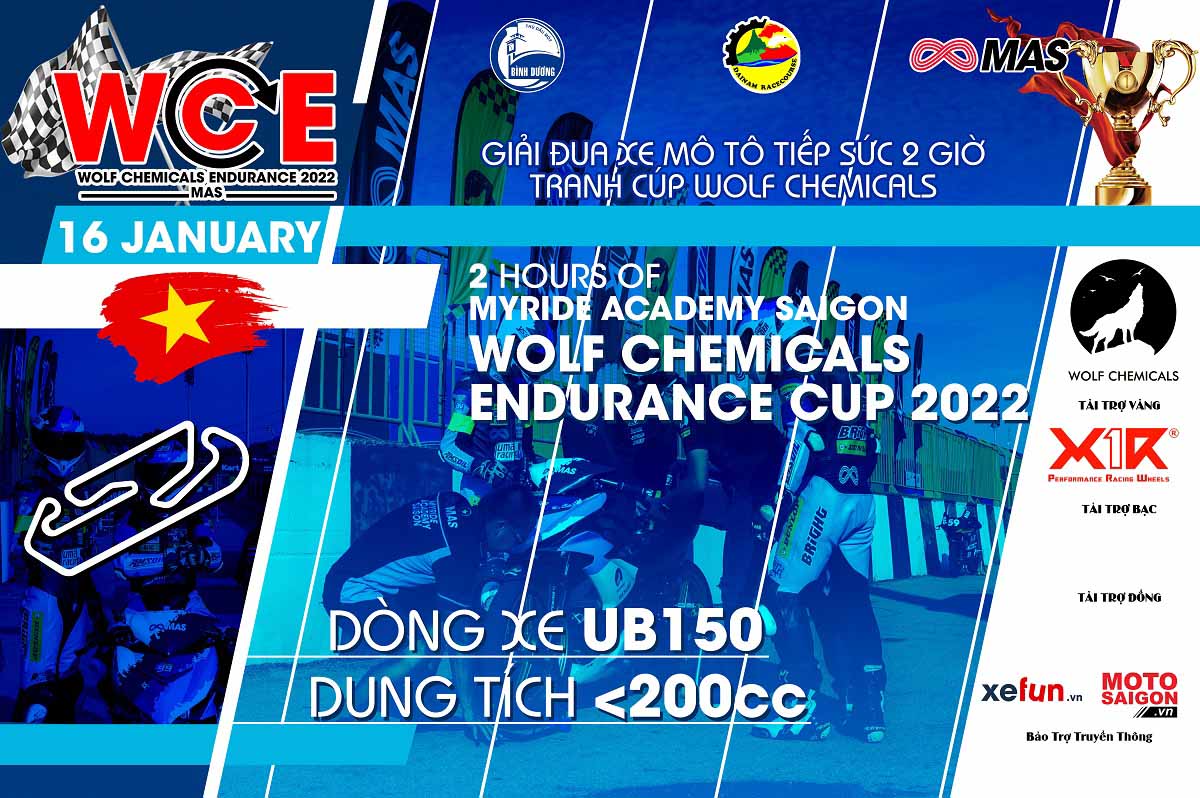 WCE - WOLF CHEMICALS ENDURANCE 2022