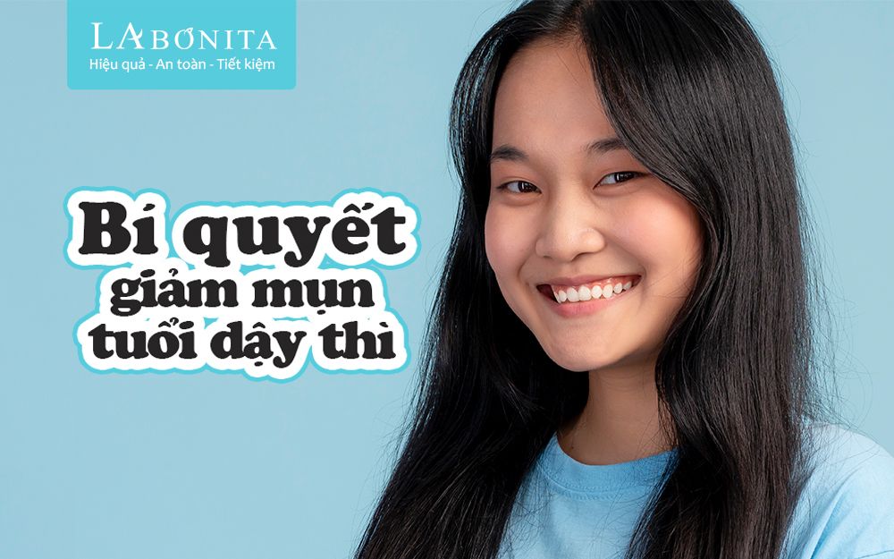 Nằm lòng bí quyết giảm mụn ở tuổi dậy thì