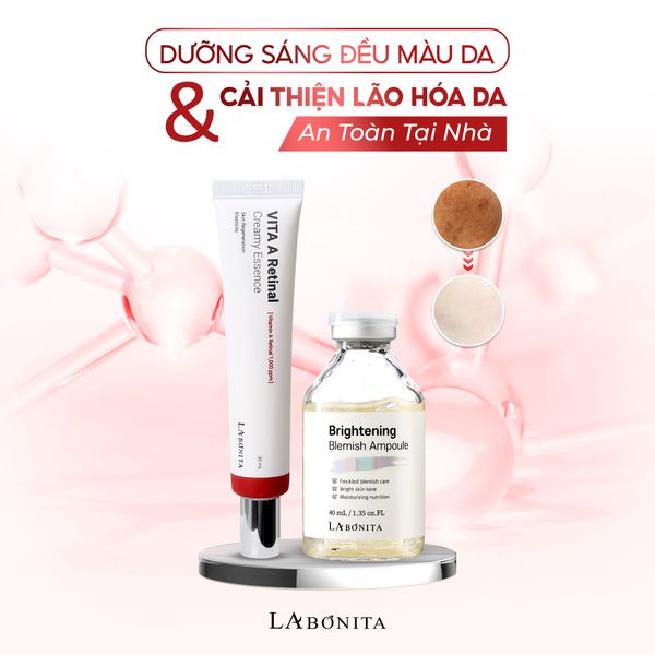 DƯỠNG SÁNG ĐỀU MÀU  CẢI THIỆN LÃO HÓA DA AN TOÀN TẠI NHÀ 🍀