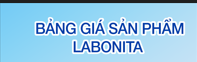 BẢNG GIÁ SẢN PHẨM LA BONITA