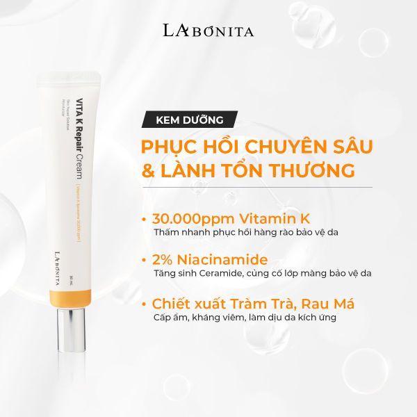 Kem Dưỡng Phục Hồi Vita K Repair Cream - Giải Pháp Hoàn Hảo Cho Mọi Vấn Đề Da