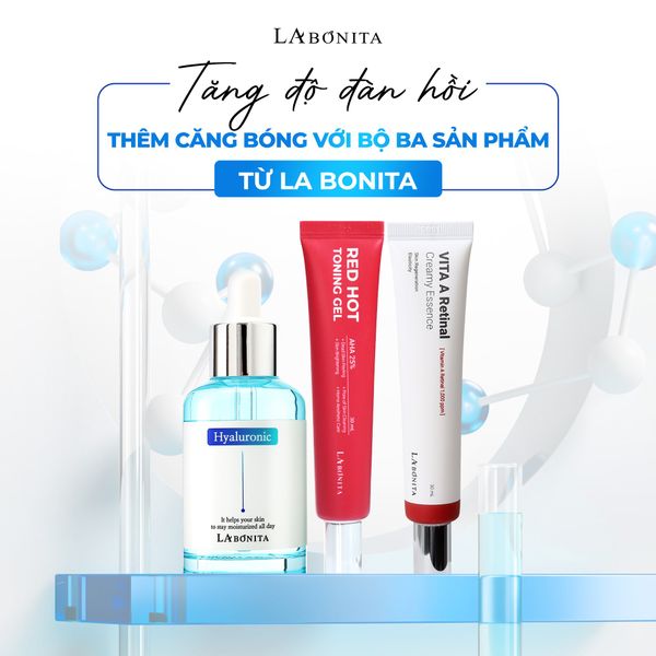 BỘ 3 HOẠT CHẤT TĂNG ĐỘ ĐÀN HỒI CHO LÀN DA CĂNG BÓNG| TỪ LABONITA