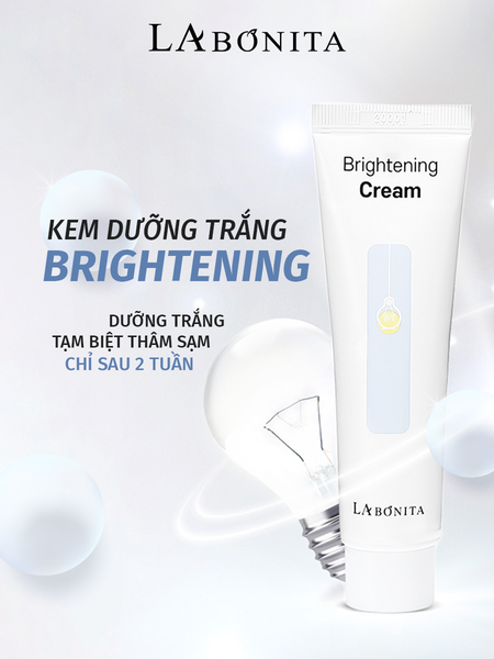 Kem Dưỡng Trắng Da Và Đều Màu Da La Bonita Brightening Cream 50ml – La  Bonita Chính Hãng