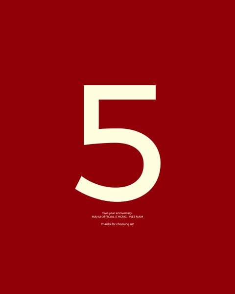 FIVE-YEAR ANNIVERSARY.