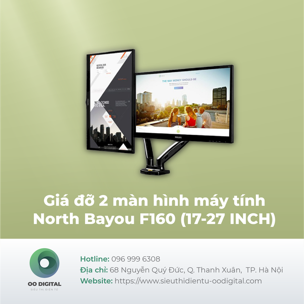 Top giá treo màn hình máy tính gắn bàn năm 2022