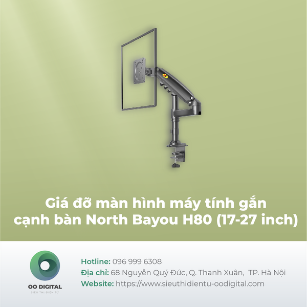Top giá treo màn hình máy tính gắn bàn năm 2022