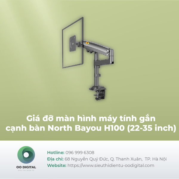 Top giá treo màn hình máy tính gắn bàn năm 2022