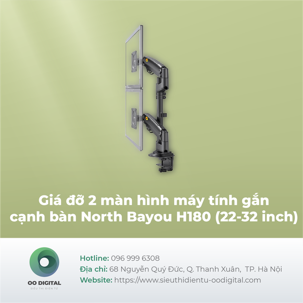 Top giá treo màn hình máy tính gắn bàn năm 2022