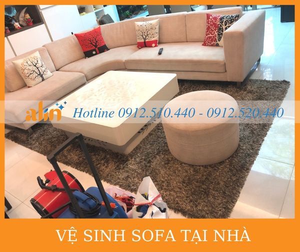 SOFA NỈ VẢI BỊ BÁM MÙI KHÓI THUỐC LÁ