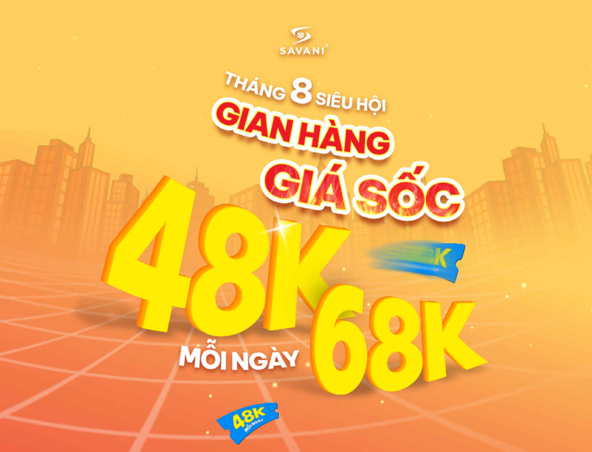 CHẤN ĐỘNG⚡GIAN HÀNG GIÁ SỐC 48K - 68K