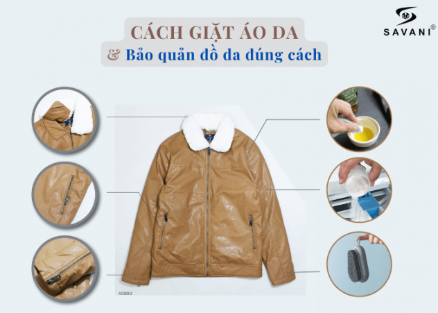 Cách giặt áo da và cách bảo quản đồ da đơn giản mà không bị mốc