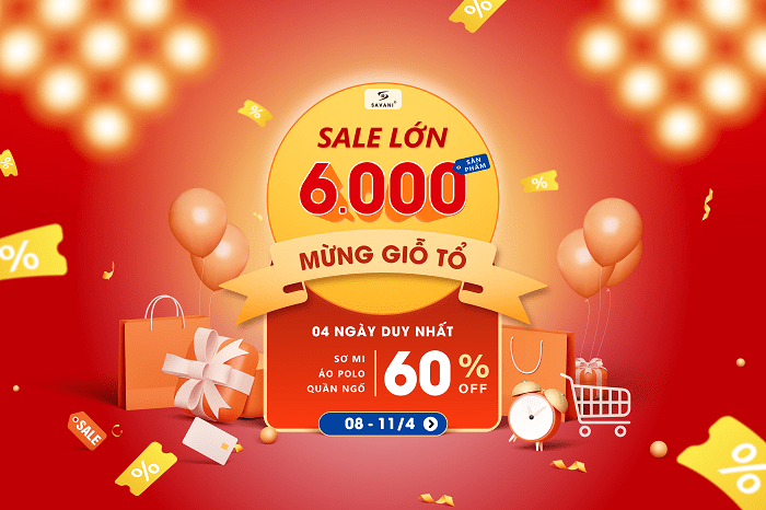 MỪNG GIỖ TỔ - 4 NGÀY VÀNG GIẢM KHỦNG