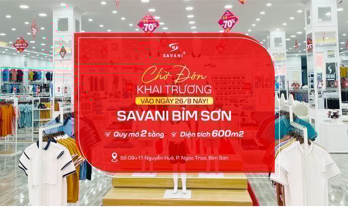 Tưng bừng khai trương diện mạo mới Savani Bỉm Sơn - Thanh Hóa