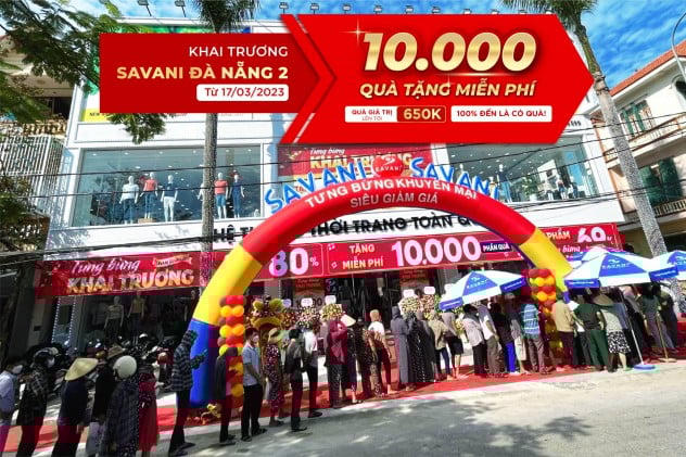 Tưng bừng khai trương Store 59 - Savani Đà Nẵng 2