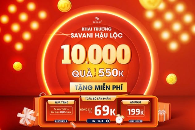 Tưng bừng khai trương Store thứ 44 Savani Hậu Lộc - Thanh Hóa