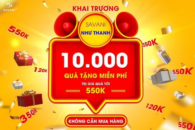 Tưng bừng khai trương store thứ 43 Savani Như Thanh - Thanh Hóa