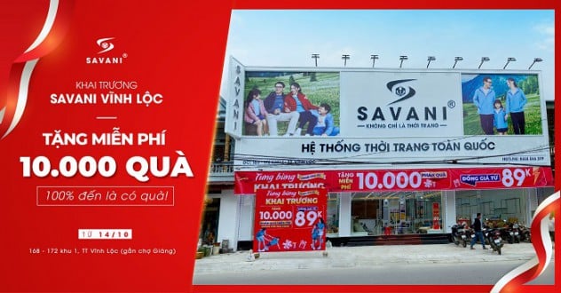 Tưng bừng khai trương Savani Vĩnh Lộc - Thanh Hóa
