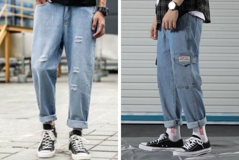 Top 8+ cách xắn ống quần đẹp, hack dáng chuẩn Fashion