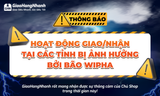 GIAOHANGNHANH THÔNG BÁO LỊCH HOẠT ĐỘNG GIAO/NHẬN CÁC NGÀY 22 & 23/7