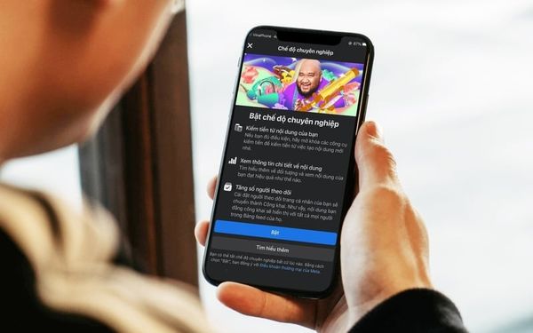 Cách bật chế độ chuyên nghiệp Facebook siêu đơn giản