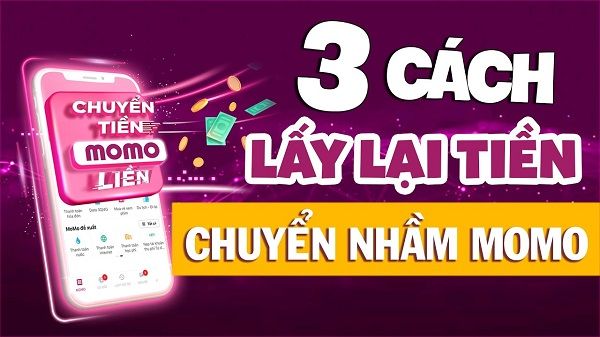 Hướng dẫn shop cách lấy lại tiền từ MoMo khi chuyển nhầm