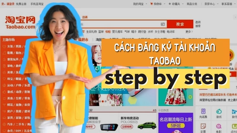 Cách tạo tài khoản Taobao trên điện thoại, máy tính đơn giản