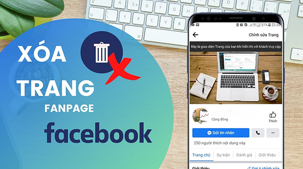 Hướng dẫn cách xóa trang Facebook trên điện thoại, máy tính