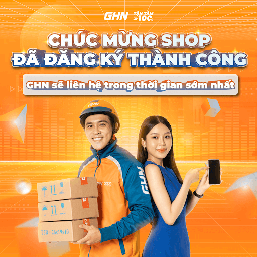 Làm sao để đăng ký giao hàng GHN trên website và app?