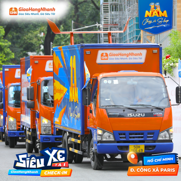 Dịch vụ giao hàng xe tải GHN: Giá tốt, uy tín, nhiều tiện ích