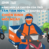 Trời mưa shipper GHN Express có giao hàng không?