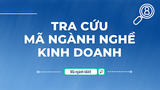 Tra cứu mã ngành nghề kinh doanh Việt Nam đầy đủ, chính xác