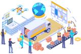 Quy trình logistics chi tiết cho shop có số lượng hàng lớn