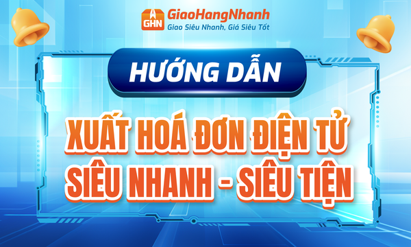 [TB] HƯỚNG DẪN XUẤT HOÁ ĐƠN CƯỚC VẬN CHUYỂN