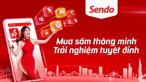 Sendo là app mua sắm online với giao diện thân thiện người dùng, nhiều mã khuyến mãi hấp dẫn và chính sách mua hàng ưu đãi.
